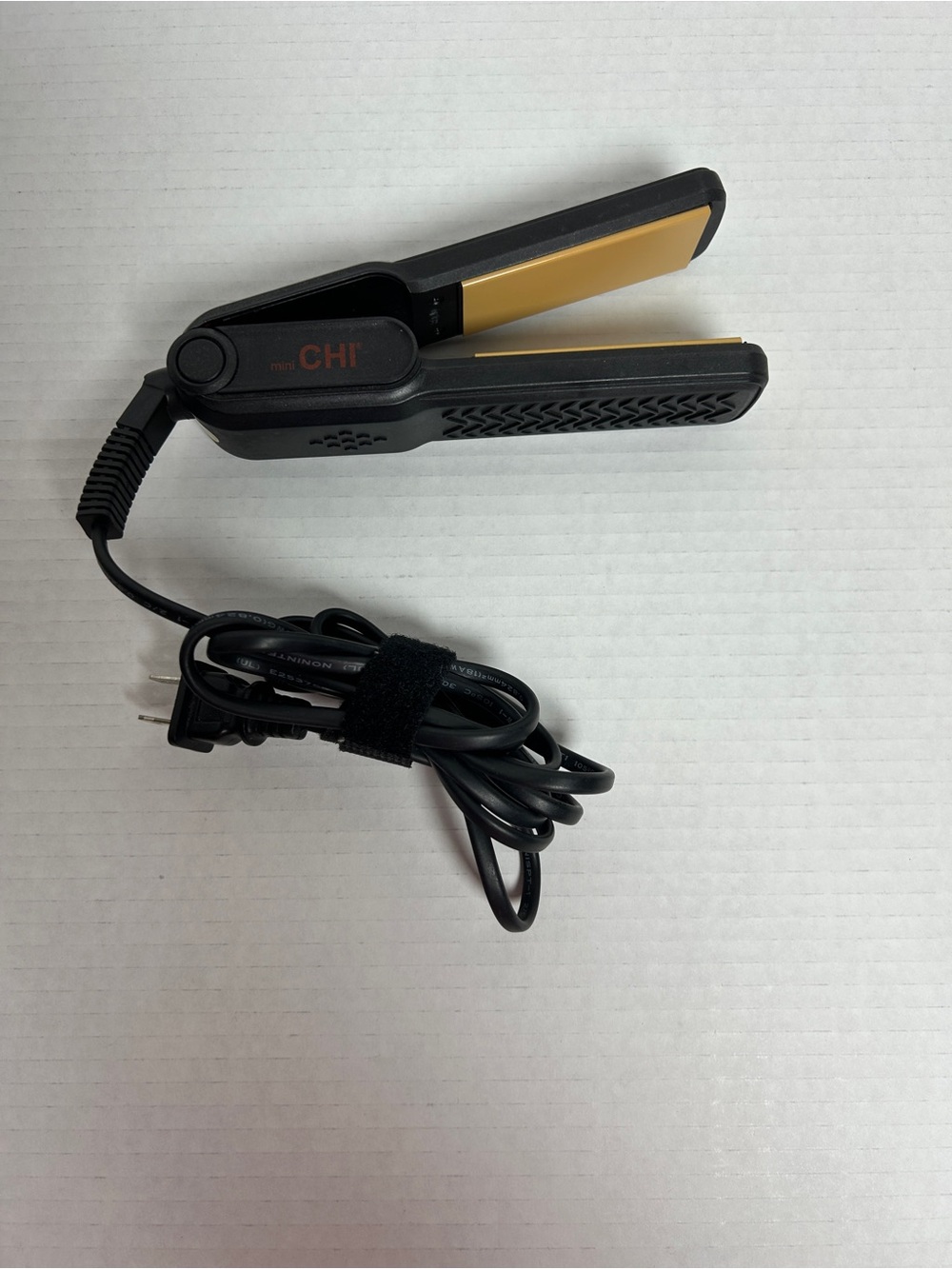 Chi Mini Gold Flat Iron Hair Straightener - Black/Gold
